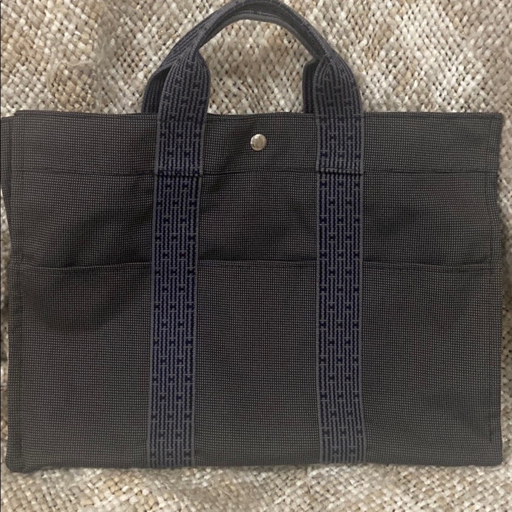 Hermes fourre tout tote toile MM -  SOLD